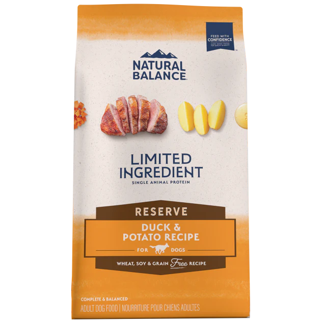 Natural Balance Limited Ingredient Reserve Grain Free Duck & Potato Recipe Dry Dog Formula