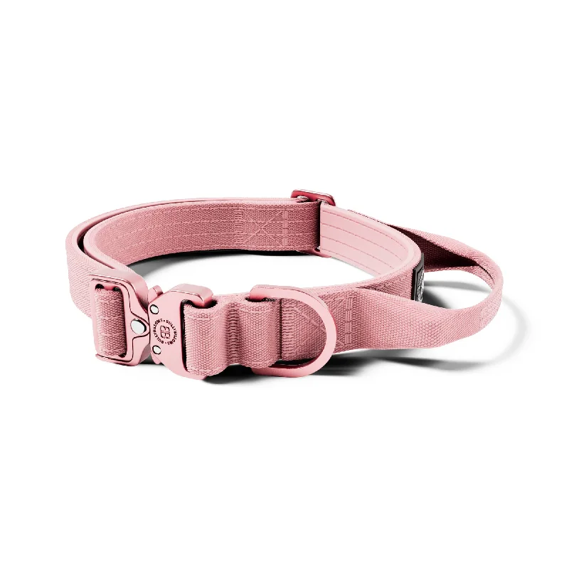 2.5cm Lighter Combat® Collar | Handle & Rated Clip - Pink x Pink