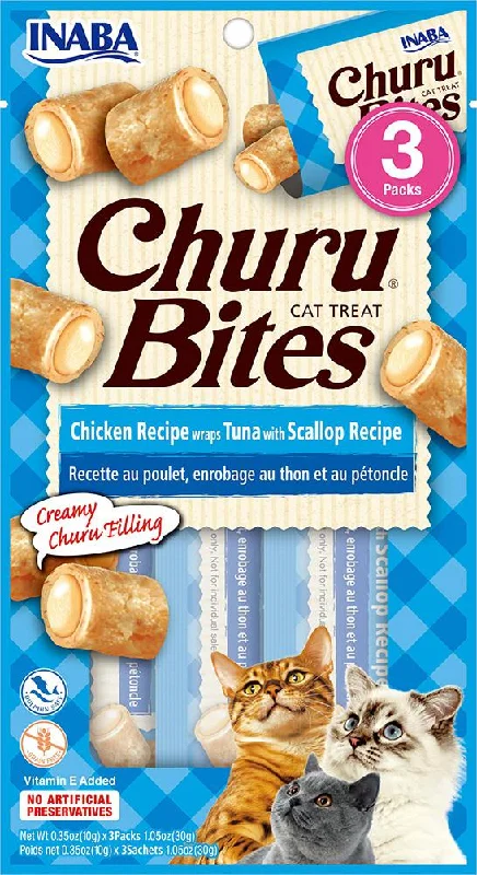 Churu Bites cat - Chicken with Tuna & Scallop