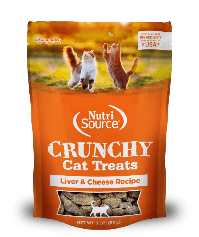 NutriSource® Crunchy Cat Liver & Cheese Treats