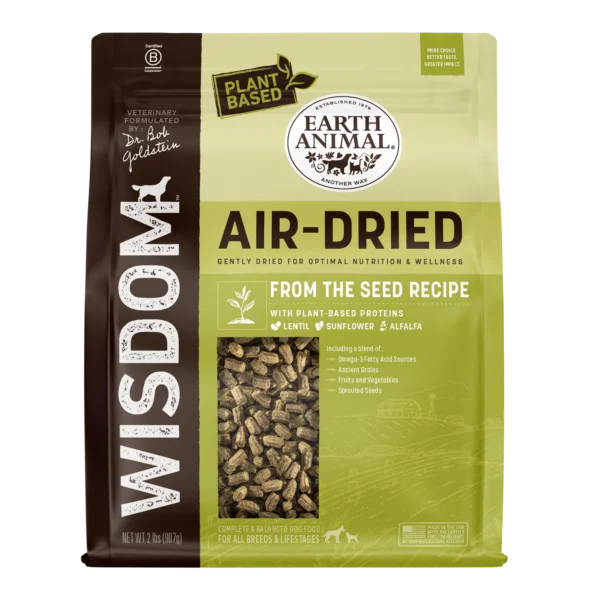 Earth Animal Dr. Bob Goldstein's Wisdom™ Air-Dried From the Seed Recipe Dog Food