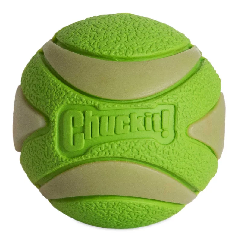 Chuckit! Max Glow Ultra Squeaker Ball Dog Toy