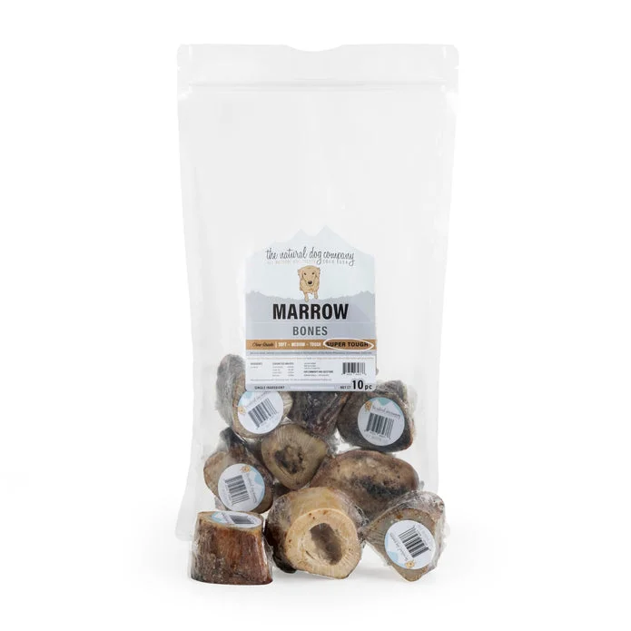 Tuesdays Natural Dog Company 1-2" Beef Marrow Bone (Bulk - Shrinkwrapped) Dog Treats