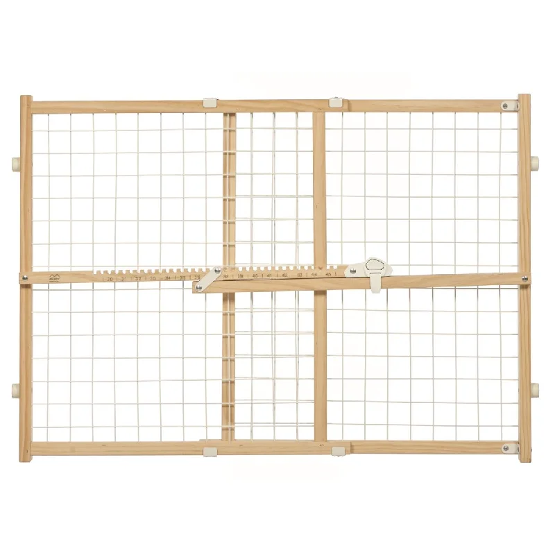 Midwest Wood and Wire Mesh Pet Gate (24")