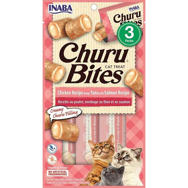 Churu Bites cat - Chicken with salmon & Tuna