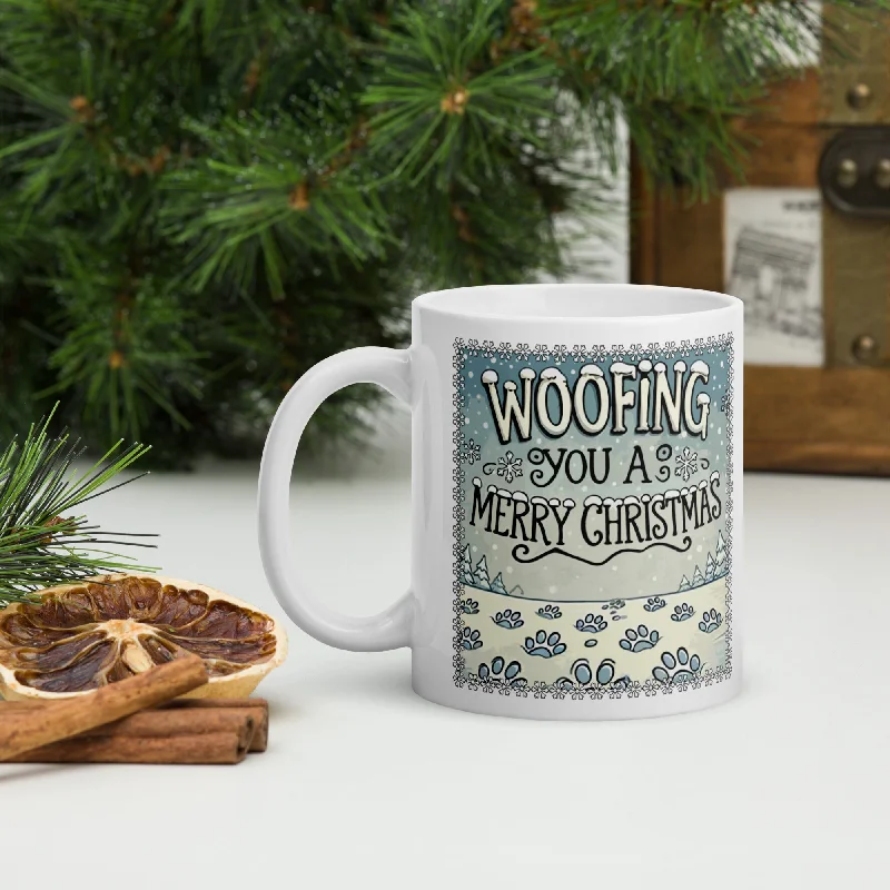 Woofing You A Merry Christmas Mug