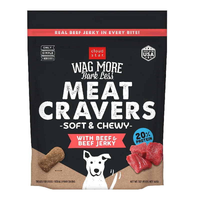 Cloud Star Wag More Bark Less Meat Cravers Soft & Chewy Beef