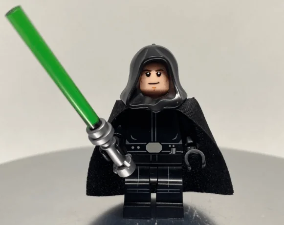 Custom Lego Compatible Luke Skywalker Jedi Master Minifig