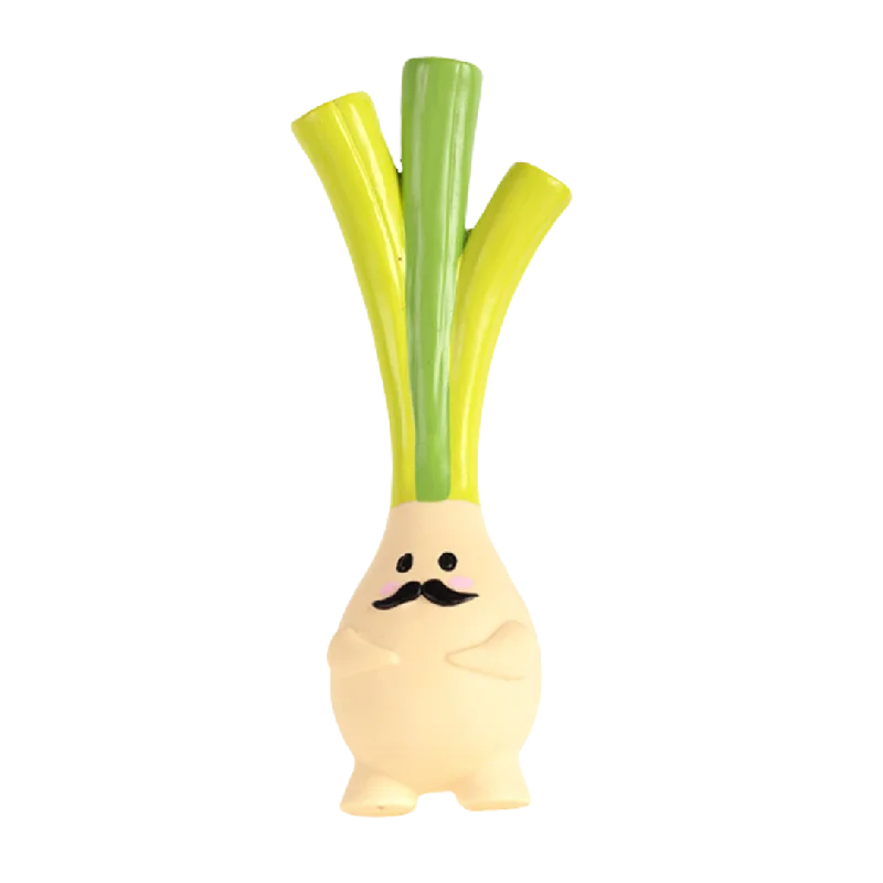 Mr Leek Rubber Dog Toy