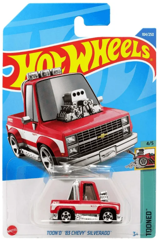 Hot Wheels Tooned Toon'd '83 Chevy Silverado #104/250