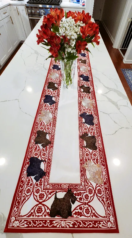 Scottish Terrier  Table Runner