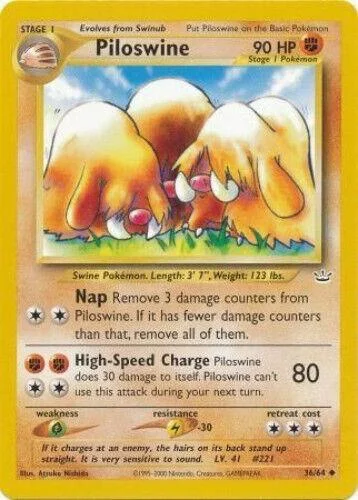 Piloswine - Neo Revelation