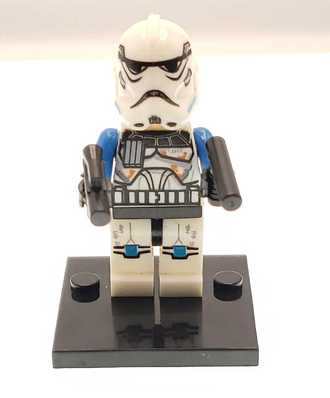 Custom Lego Compatible 501st Legion Clone Trooper Minifig