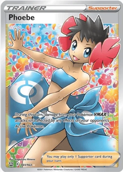 Phoebe (Full Art) - Battle Styles #161/163 (Near Mint)