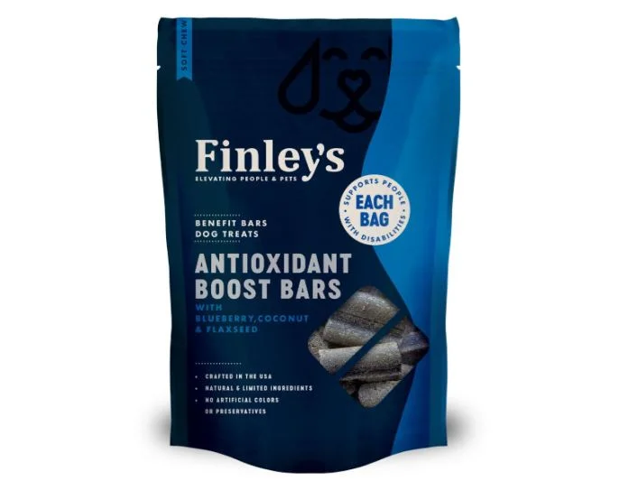 Finley's Antioxidant Boost Soft Chew Benefit Bars Dog Treats