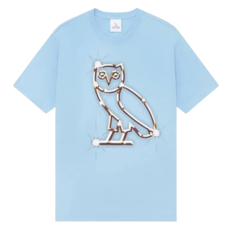 OVO BLING T-SHIRT SKY BLUE