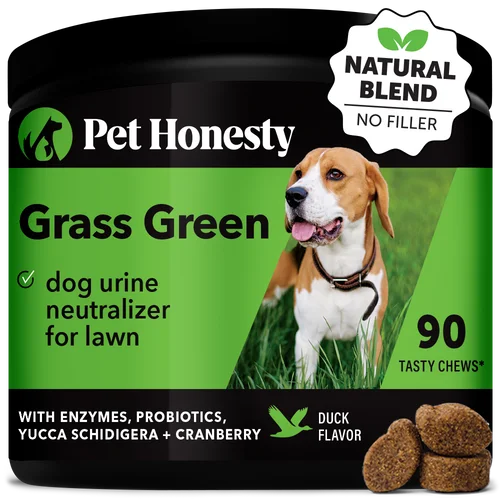 Pet Honesty Grass Green Dog Urine Neutralizer for Lawn Soft Chews for Dogs