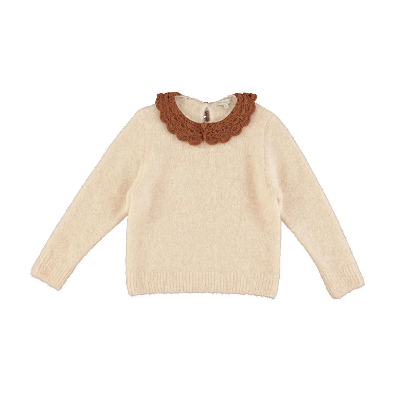 Bebe Organic Almond Isla Sweater