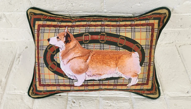 Pembroke Welsh Corgi Pillow Cover