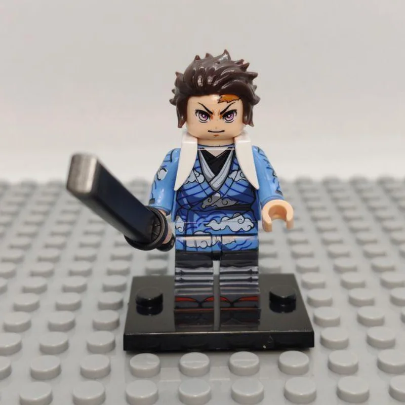 Custom Lego Compatible Demon Slayer Tanjiro Kamado Minifig