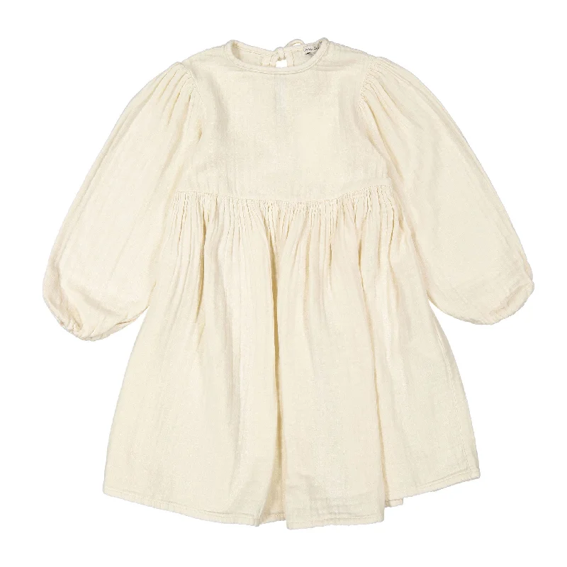 Bebe Organic Ivory Iris Dress