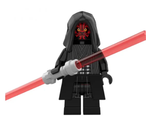 Custom Lego Compatible Darth Maul Minifig