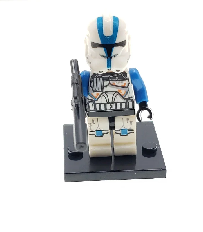 Custom Lego Compatible 501st Legion Clone Trooper Minifig