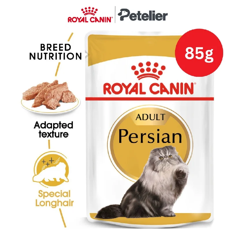 Royal Canin Persian Adult 85g Pouch Wet Cat Food - Feline Breed Nutrition