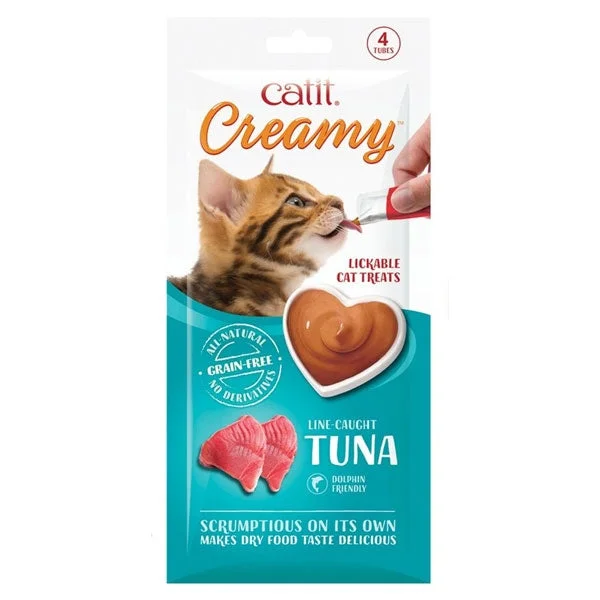 Catit Creamy Lickable Cat Treat - Tuna